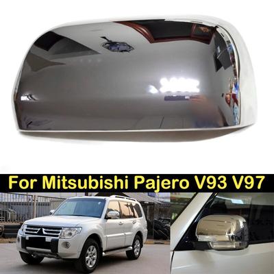 DECHO Сменная крышка зеркала заднего вида для Mitsubishi Pajero V93 V97, защелкивающаяся боковая крышка зеркала заднего вида, корпус, капот, крышка