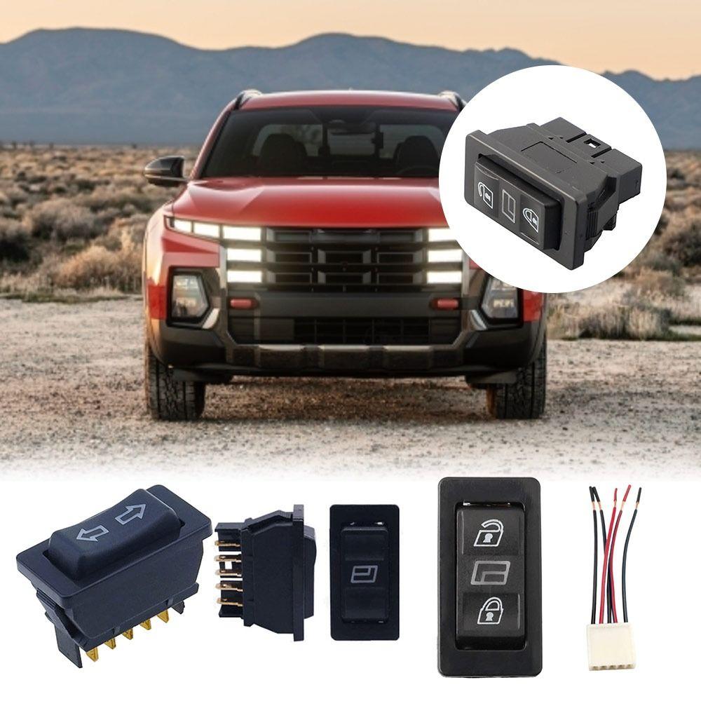 12V20A Door Glass Control 5 Pins Glass Lifter Control Button Car Door Power Switch Car Interior