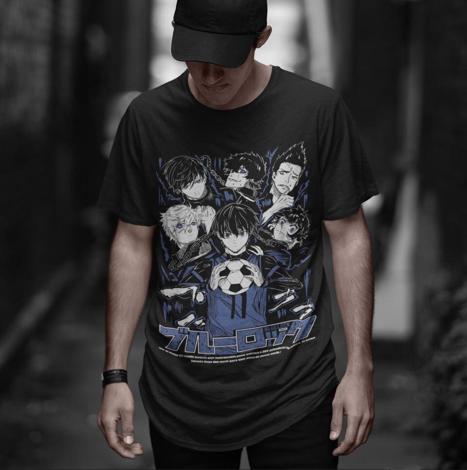 Blue Lock Team Shirt,Yoichi Isagi,Meguru Bachira,Kunigami,Rin I,Anime Football