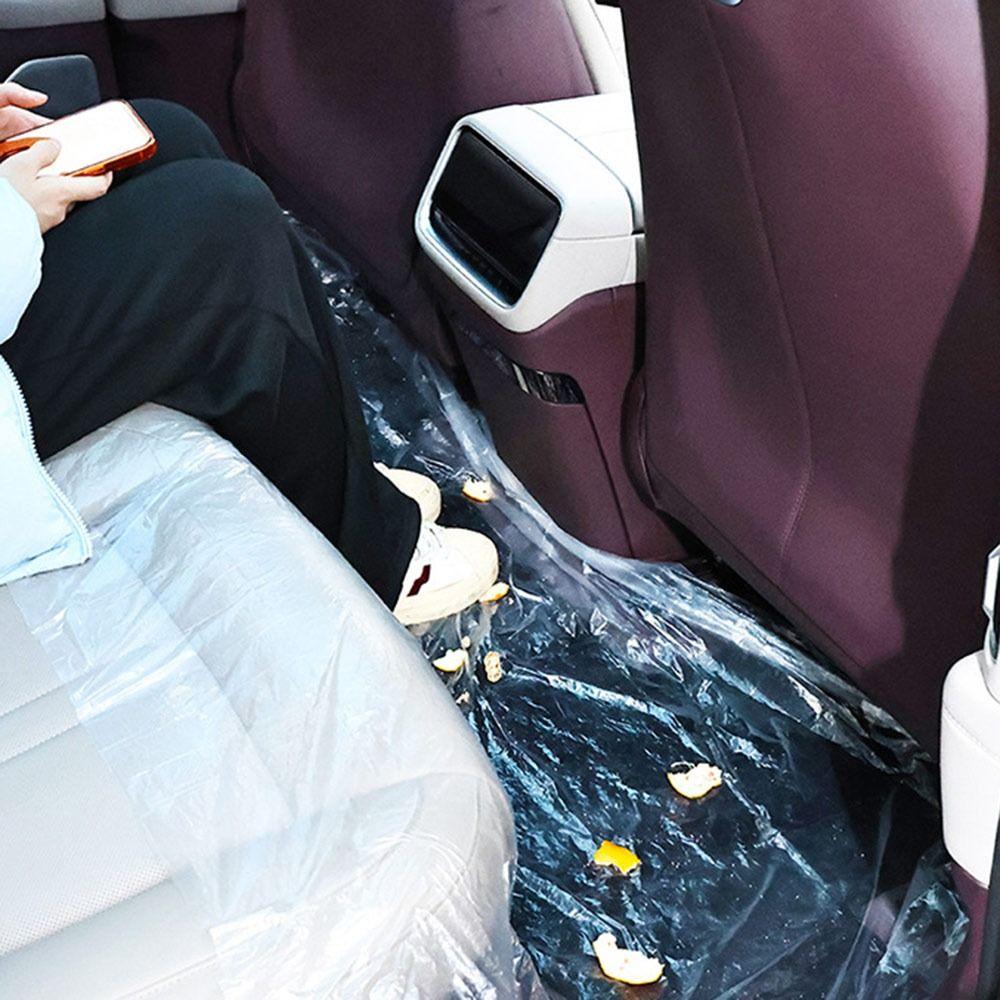 10Pcs Thickened Trunk Seat Floor Mat Disposable Camping Dirty Pad Car Floor Mat  Car Accessories