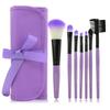 7pcs Makeup Brushes Cosmetic Foundation Eyeshadow Eyeliner Brushes Travel Set