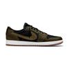 Travis Scott X Jordan Air Jordan 1 Vintage Basketball Shoes Unisex Low Top Black DZ4137-700(Team1142-)