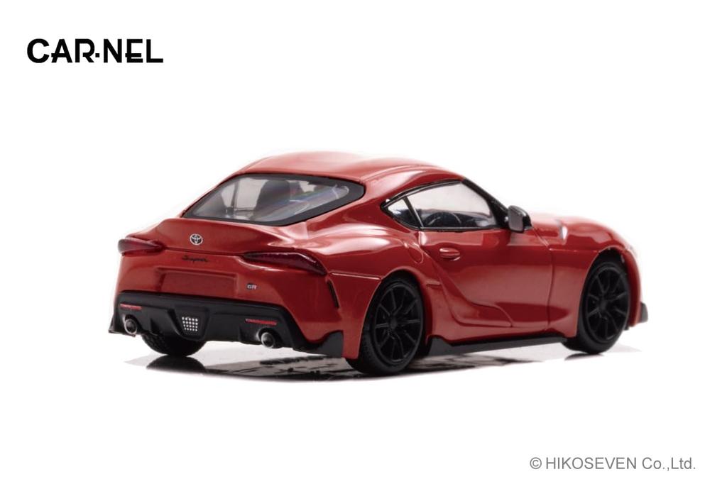 CARNEL 1/64 Scale Toyota Supra RZ Plasma Orange 100 Edition 2023 Plasma Orange Finished Product