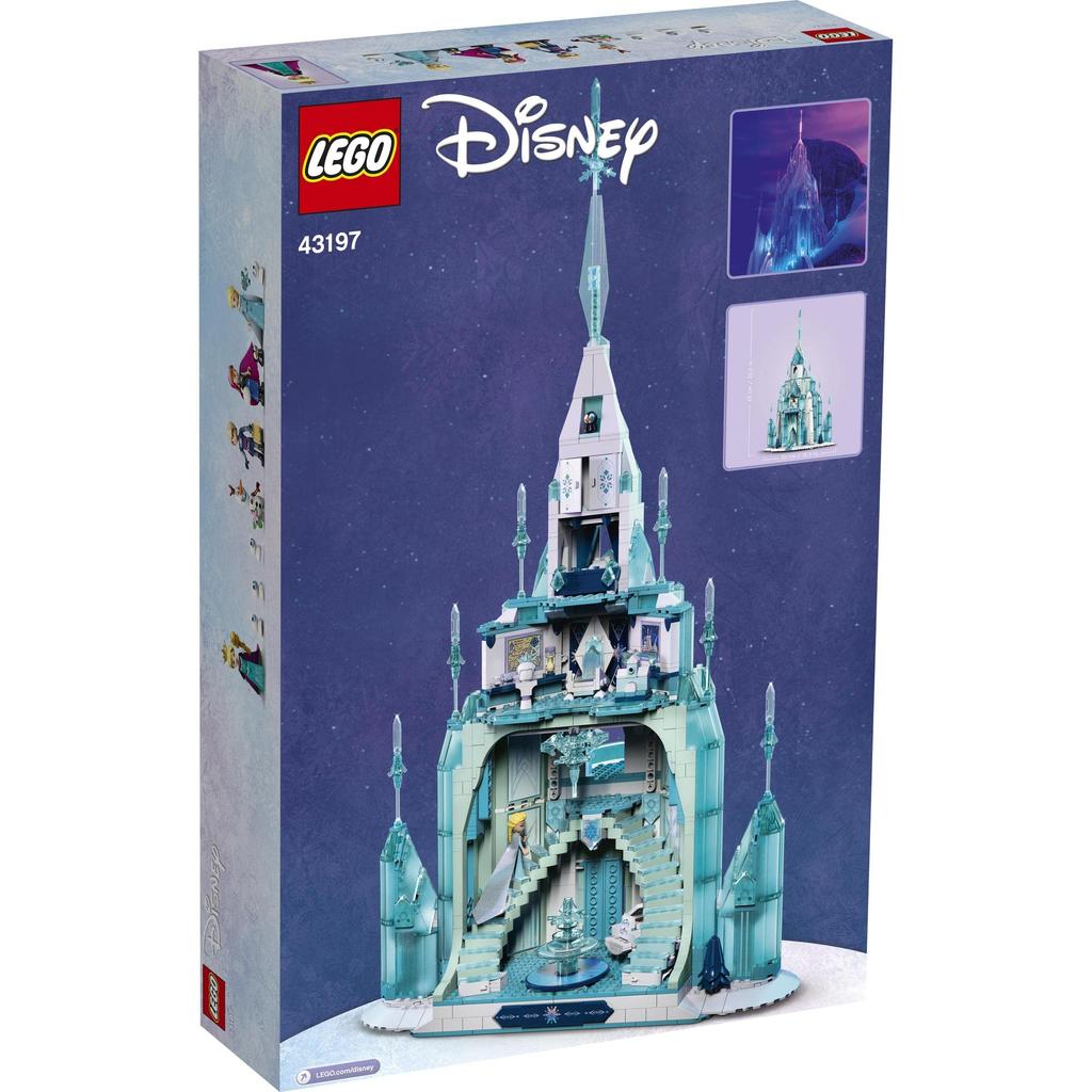 LEGO Disney Princess Ice Castle 43197 Игрушечный блок Present Princess Princess Castle Девочки 14 лет и старше Elsa's