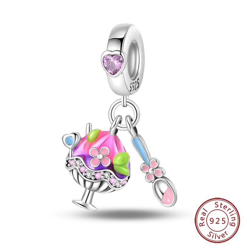 Медь Клубника Ананас Авокадо Фруктовая Десертная Серия Сладкие Шармы Бусины 3Мм Сделай Сам Подарок Изысканные Ювелирные Изделия