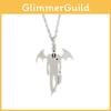 Vampire Pendant Monster Chain With Wing Details For Costuming And Cosplay
