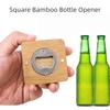 Magnetic Bottle Openers Square Round Beer Bottle Opener Portable Beer Opener  for Home Kitchen Bar