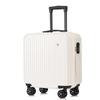 18-inch Lightweight Carry-on Trolley Suitcase with Zipper Lock for Men, Women, and Students