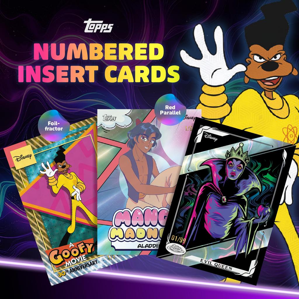 2026 Topps Disney Неоновая Фабрика Запечатанный Мега - - Коробка.