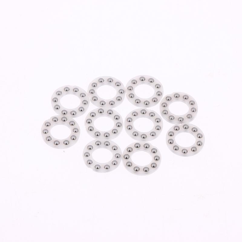 10Pcs Mini Bearing Steel Ball Thrust Plastic Rubber Support Bearing For Folding Knife Tool Accessories