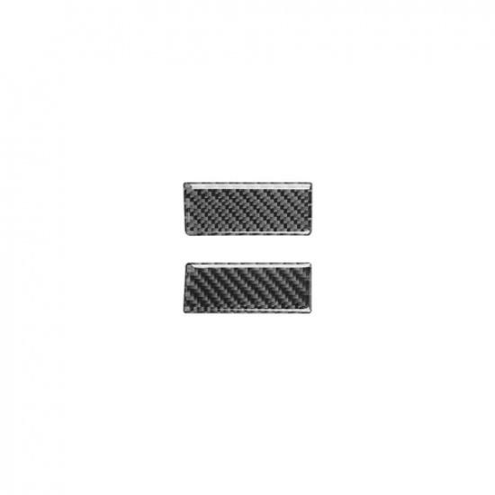 Carbon Fiber Co-pilot Storage Box Switch Cover Sticker For Toyota Corolla 06-12
