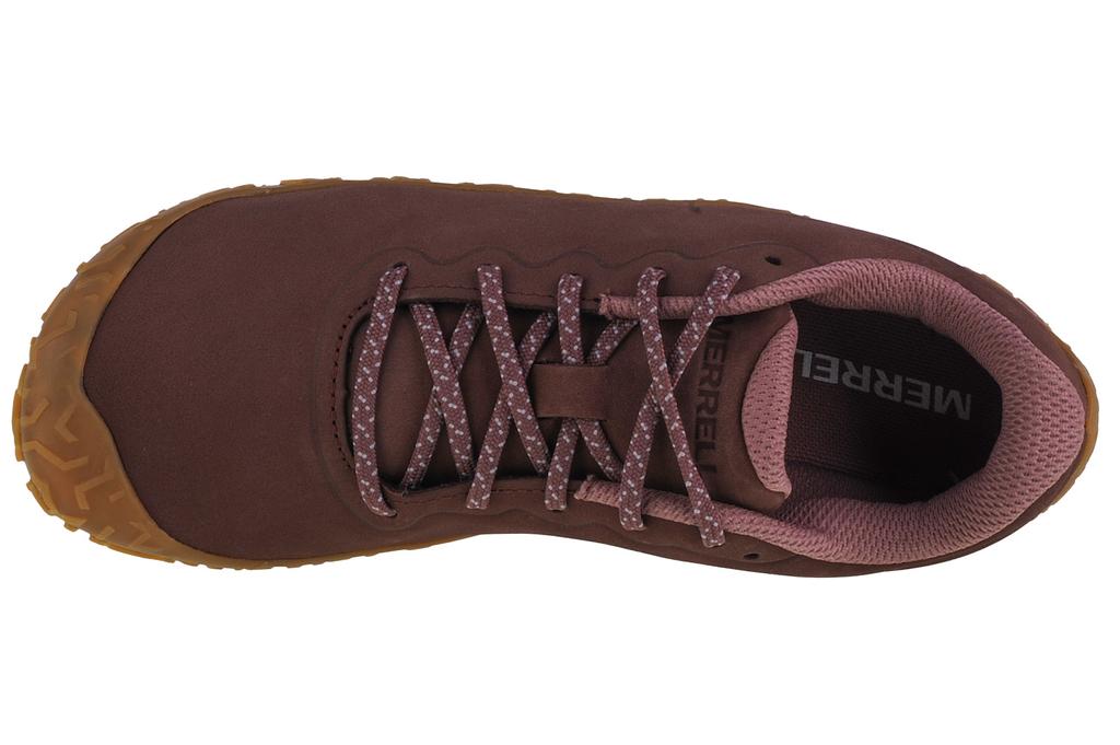 Merrell Vapor Glove 6, Womens burgundy Running shoes