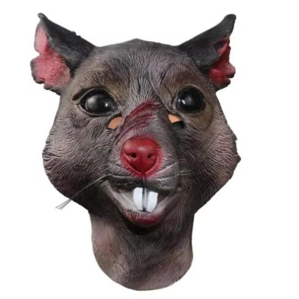 Latex Halloween Cosplay Mask Unisex Haunted House Prop High Quality Animal Mask