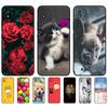 Силиконовый чехол для Realme C20, чехол для телефона OPPO RealmeC20 C 20, 6,5 дюйма, чехол-бампер, мягкий черный чехол из ТПУ