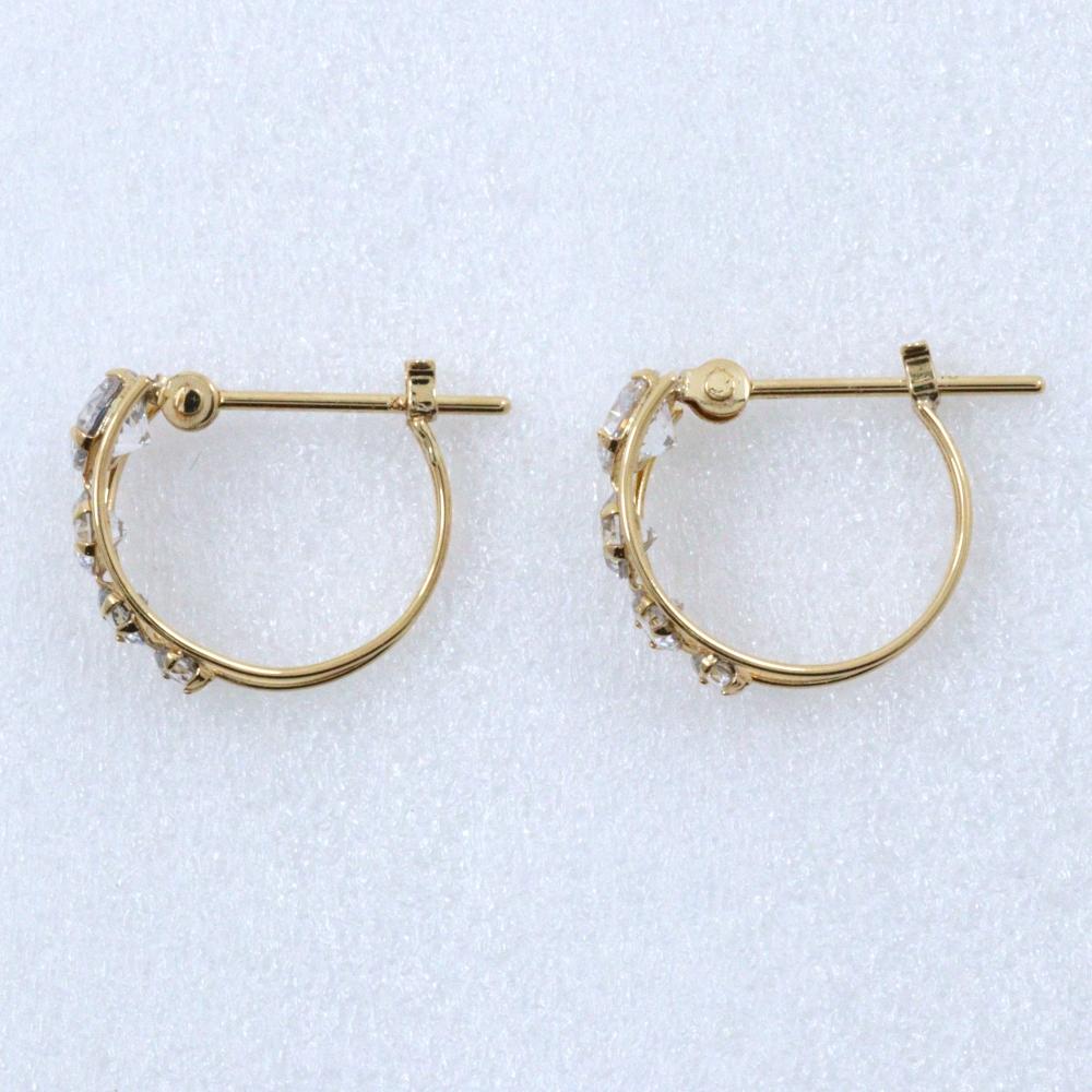 TSUTSUMI Piercing K18 yellow gold 1.2g Women Used