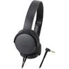Audio Technica Ath Ar1 Bk Headphones Wired Black Black