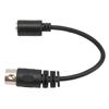 Кабель-переходник для клавиатуры и мыши DIN 5-контактный папа на Mini DIN 6-контактный мама Кабель-адаптер для клавиатуры и мыши для PS2 5,9 дюйма