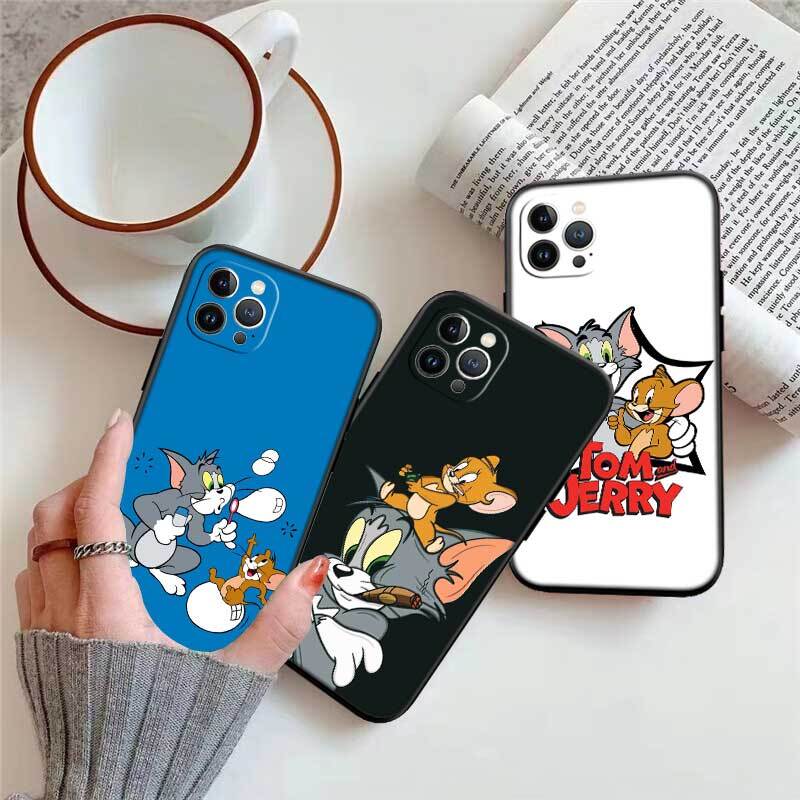 Tom and Jerry Чехол для телефона для Redmi Note 12 12S 12C 13 13C 13R 14 14S 14R 14C 11A 13X A3 A3X A4 A5 Pro Max Plus