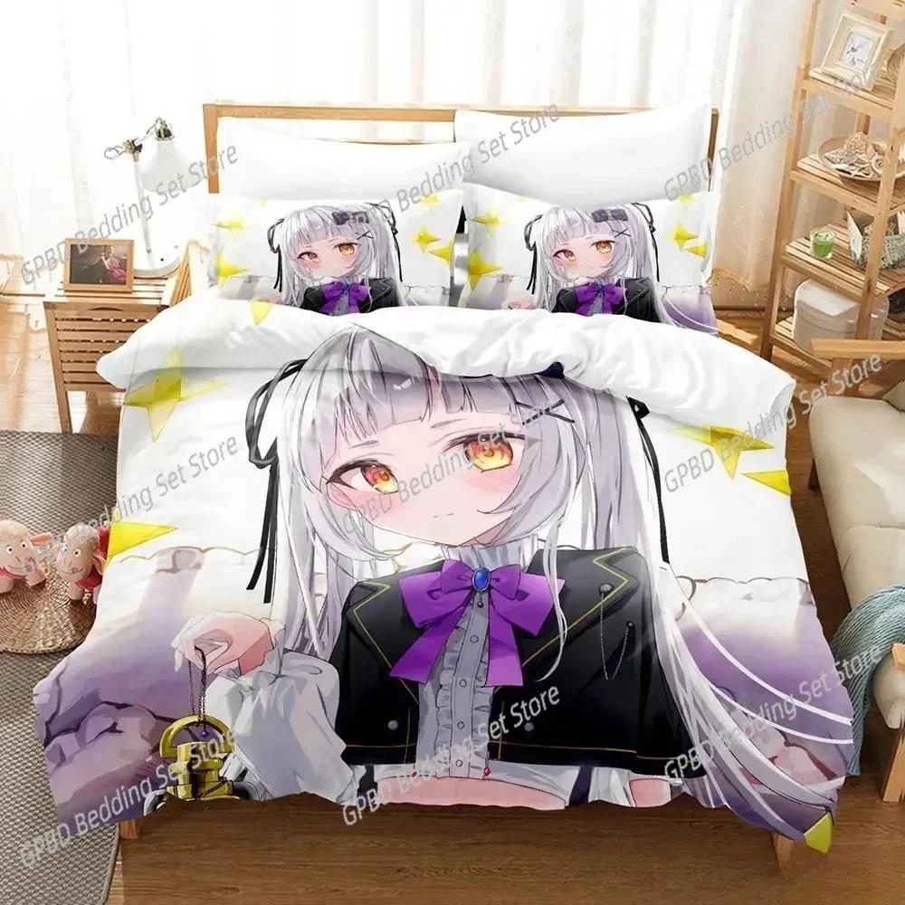 New 3D Print Murasaki Shion Bedding Set Single Twin Double Queen King Cal King Size Bed Linen Set
