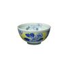 Mino Ware Lightweight Bowl, 50cm, Yellow Chrysanthemum Pattern, 133-61414