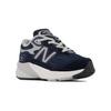 New Balance 990v6 Малышовые темно-синие детские кроссовки синий серебристый IC990NV6