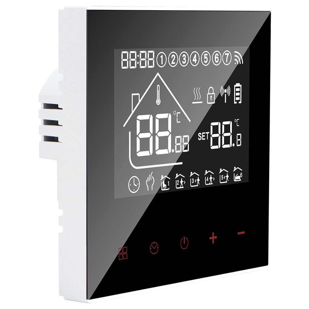 Tuya Smart WiFi Thermostat 16A Warm Electric Floor Electric Heating Temperature Controller Work With Alexa Google Alice