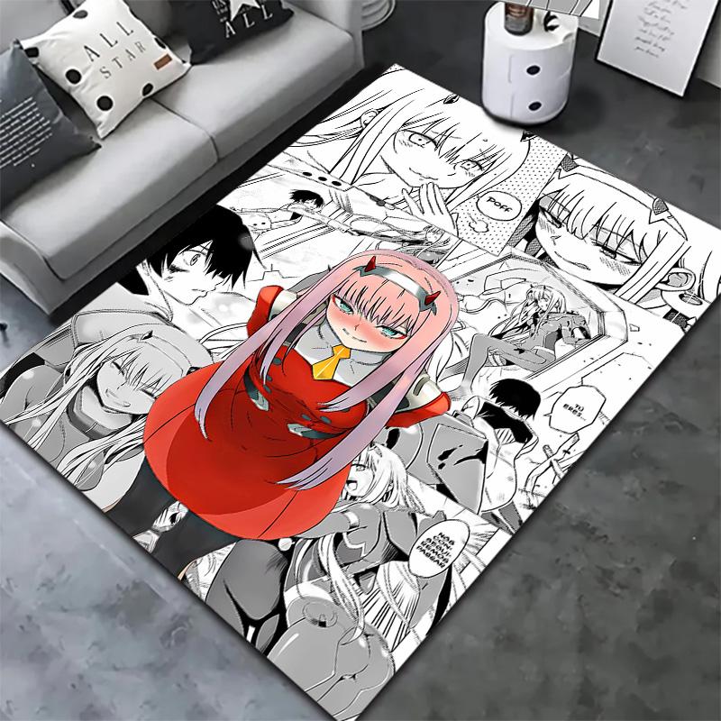 Franxx Carpet Rug For Living Room Bedroom Home Sofa Decoration Kids Play Nonslip Floor Mat