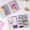 Clear Pockets Photo Album Holder Cute Cartoon Small Card Collect Book  Letters