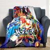 Puzzle & Dragons Print Flannel Blanket High Quality Warm Comfortable Cover for All Seasons Perfect for Gifts Home Decor