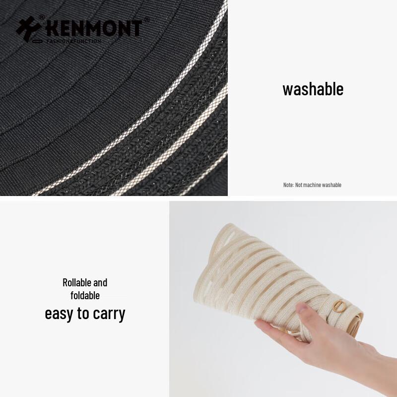 Кепка-козырек Kenmont с защитой от УФ-излучения