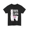 Mama Llama Shirt, Animals Llama Lovers Women Mom Cute T-Shirt