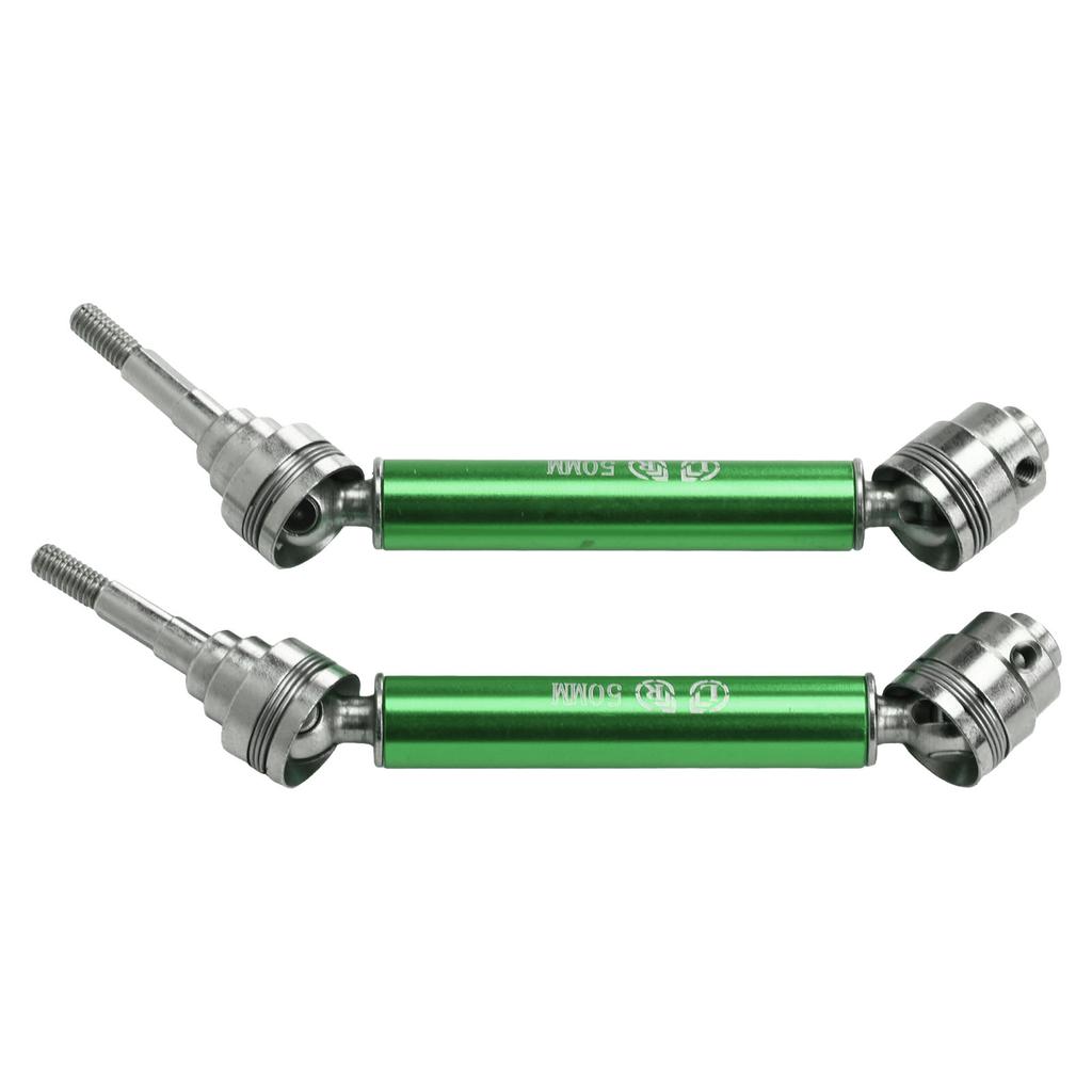 1 Pair RC Front Drive Shaft Steel Aluminum Alloy Rustproof 110 Front Transmission Shaft for