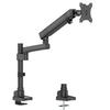 Archiss Monitor Single Up To 40 Inch Height Desk Arm, Monitor, (Supports 2-12kg), Adjustable, Mount, Black, AS-MABM03