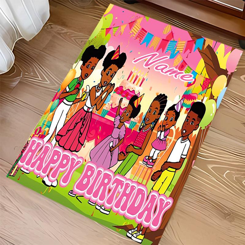 Custom personalization Gracies Corner Print Area Rug - Soft, Washable Non-Slip Indoor Mat,Living Room,Home&Office Decorative Rug