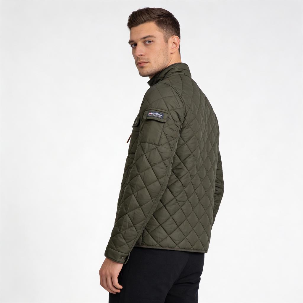 Kurtka męska Geographical Norway BELIFICIO MEN 001 KAKI (WY4492H/GN-KAKI)