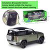 Масштаб 1/26 Welly 2020 Land Rover Defender, модель автомобиля из сплава, литье под давлением, металлическая игрушка, внедорожник, высокая имитация, коллекция, подарок для детей
