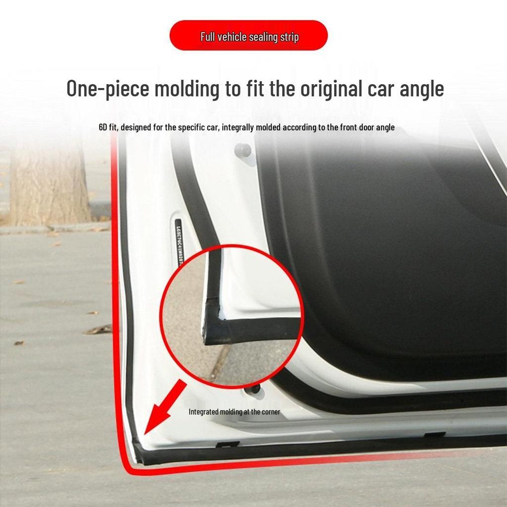 Soundproof & Dustproof Sealing Strip for BYD Song PLUS/PRO/MAX DMi Car Doors