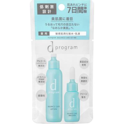 D программа Balance Care Set MB 23мл (Квази-лекарство) Лосьон После очищения лица нанесите небольшое количество средства (размером примерно с 500