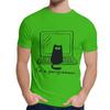 Футболка с круглым вырезом I Am A Purrgrammer Purrgrammer Car для мужчин, бесплатная доставка