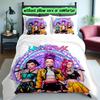 Kpop Duvet Cover Set - 3pcs Polyester Bedding Set with Digital Print, All-Season Cozy Bedroom Accessory