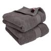 Imabari Certified Mini Bath Set of 45 X Made In Premium Staple Instant Towels, Hiorie, Hotel's Grand, 2, Approx. 100cm, Charcoal, Japan, Extra-Long