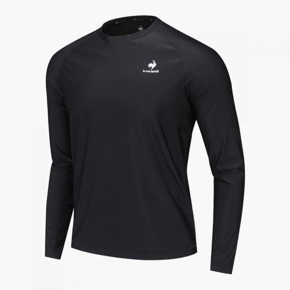 Le Coq Sportif Unisex Long sLeeve Rash Guard Blk Qp223srl52