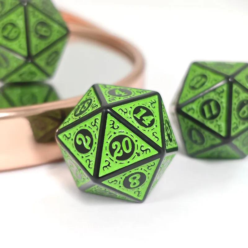 Rpg Dice Twenty-sided D20 Earth Temple Dice