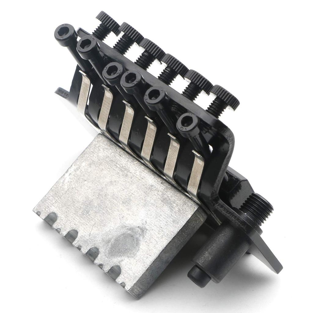 Black Electric Guitar Tremolo Bridge with Double Strat Lock for Floyd Rose