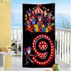 Digital Circus Beach Towel Soft Durable Quick-Dry Comfortable Lightweight Suitable for Sports, Travel, Swimming, Yoga, Bathroom, Beach, And Pool