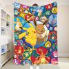 Плед с аниме P-pokemones Пледы и покрывала для дивана Пушистые мягкие пледы для детской Покрывало на кровать Дом и Декор Охлаждающий