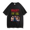 Katseye Graphic Short Sleeve T Shirt Kpop EYEKONS Fan Merch For Women Y2K Oversized Streetwear Summer Casual Top Tee