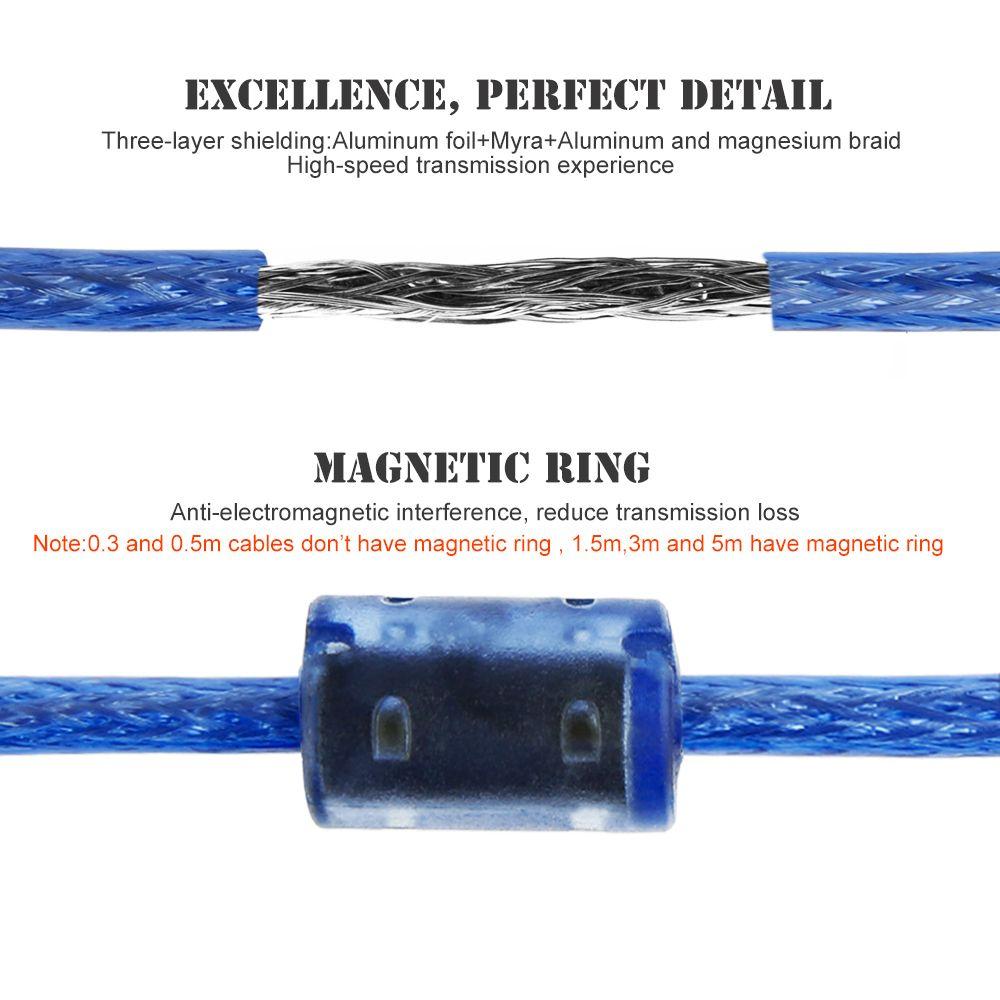 Epson Printer Super Speed USB 2.0 Printer Cable Sync Data Cord Type A Male To B Male Scanner Wire