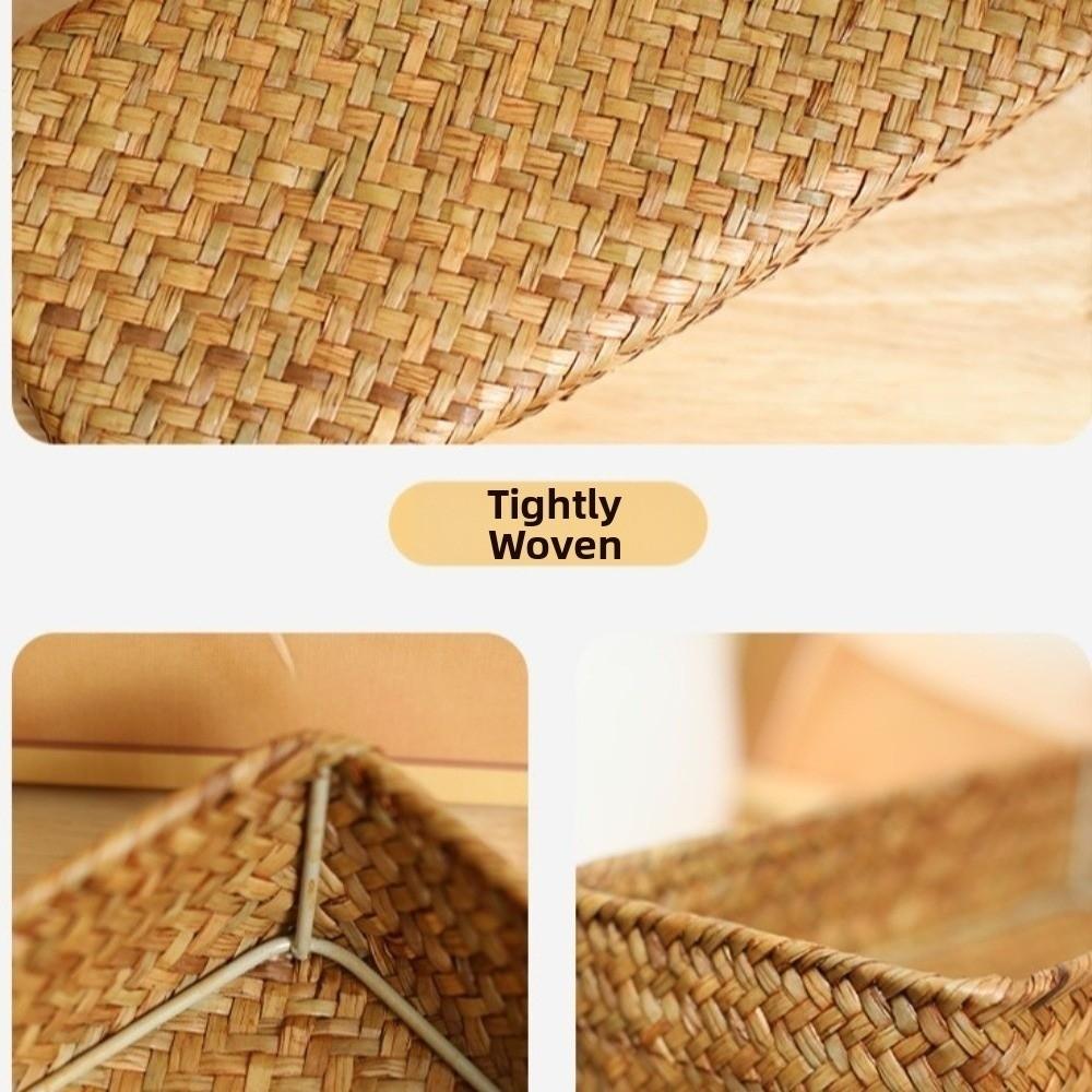 Rectangle Organizer Box Multi-functional Sundries Box Storage Basket Organizing Sundries