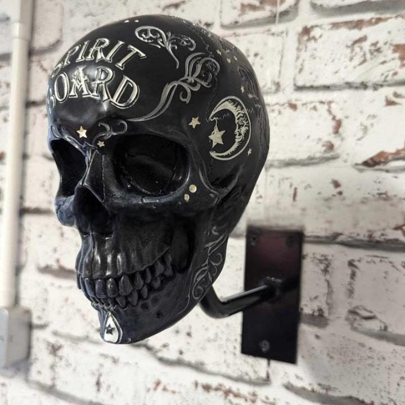 Креативный Крутой Держатель Череп для Мотошлема и Куртки Настенный Держатель для Мотошлема в Виде Черепа Вешалка для Шлема Череп для Взрослых